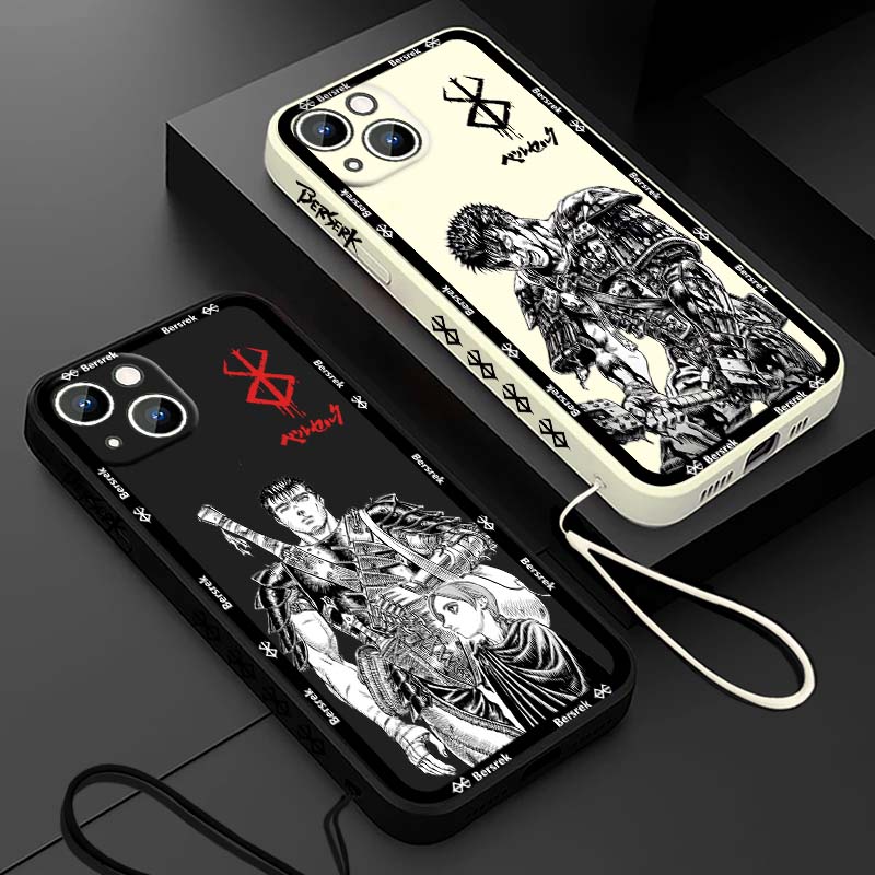 Phone Cases Anime - جراب هاتف سائل بتصميم أنمي ياباني