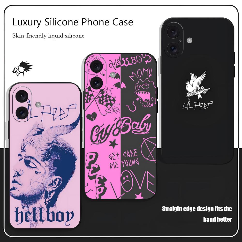 Phone Cases Mous - غطاء هاتف ناعم أسود مقاوم للصدمات