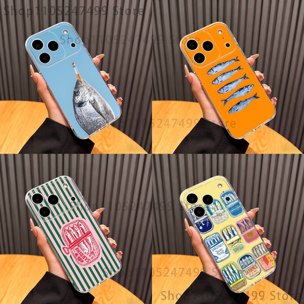 Phone Cases You Can Customize - غطاء هاتف بتصميم السردين المعلب لآيفون