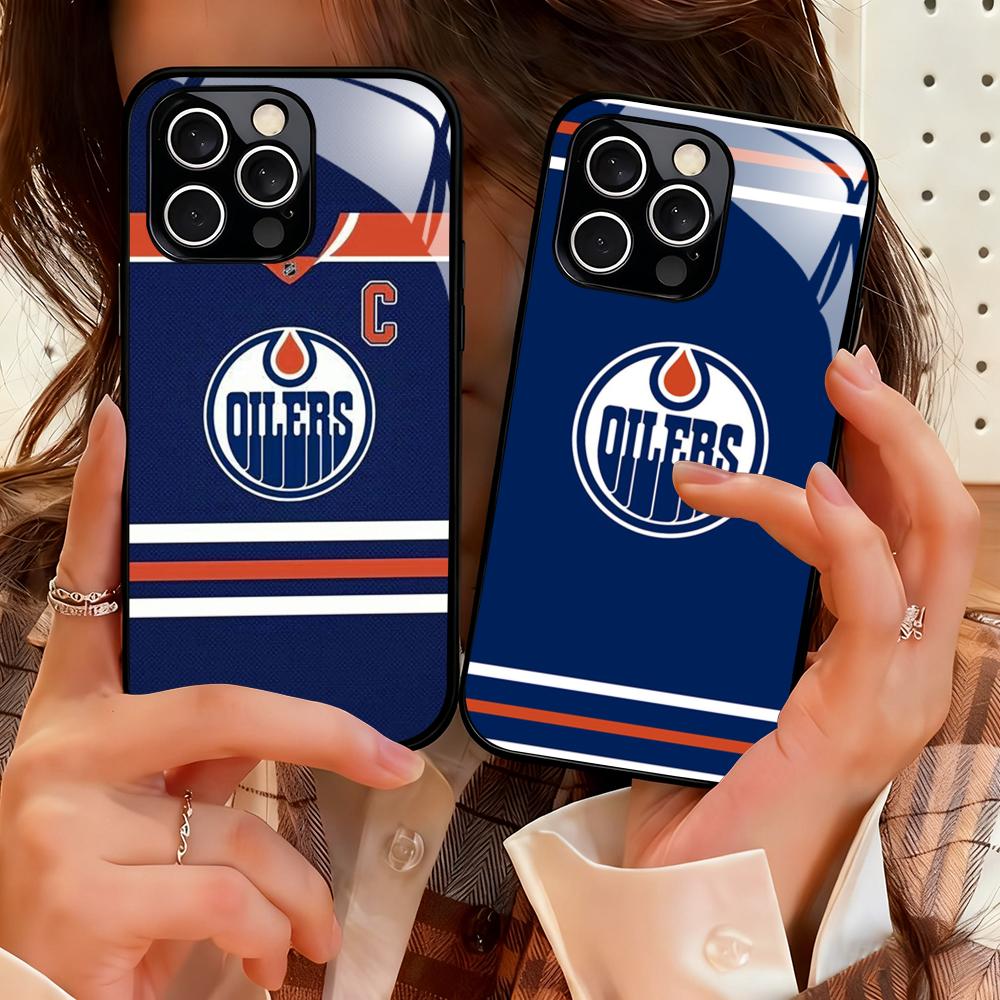 Phone Cases Edmonton - غطاء هاتف إدمونتون أويلرز لأجهزة آيفون