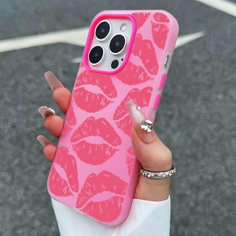 Phone Cases Girls - مثير فتاة الوردي الشفاه نمط تصميم