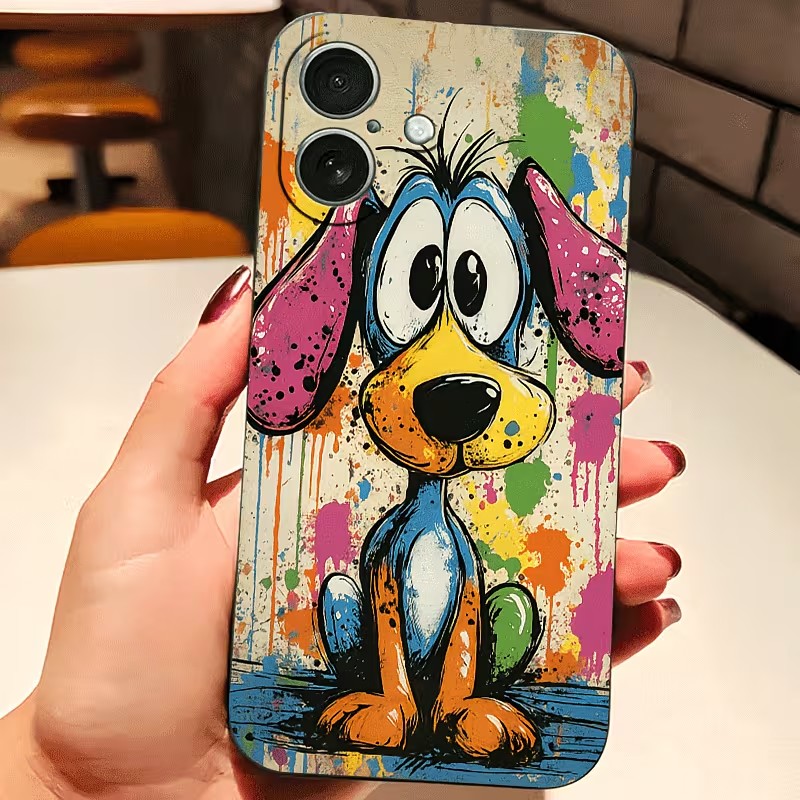 Phone Cases Mous - جرافيتي كولورد بابي غطاء هاتف من