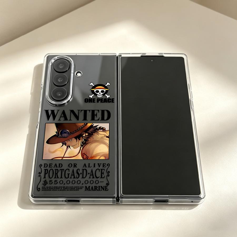 Phone Cases Z Fold 6 - غطاء هاتف شفاف ناعم لسامسونج جالاكسي