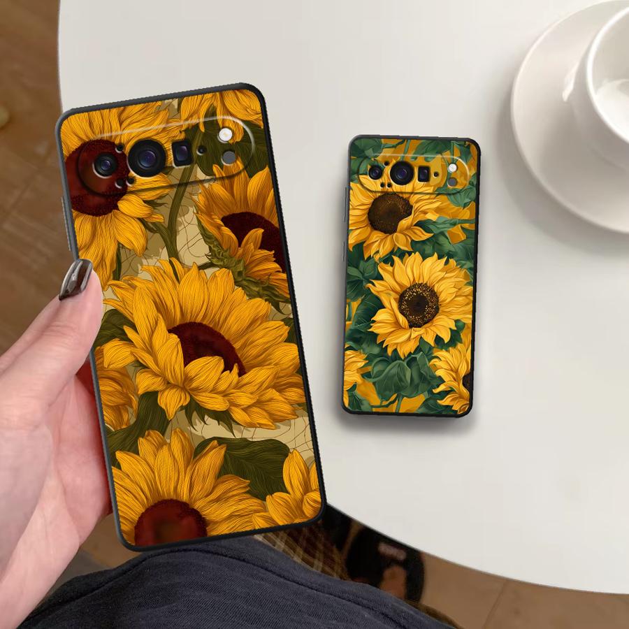 Phone Cases Google Pixel 7 - غطاء هاتف Sunflower Sea Funda لهاتف