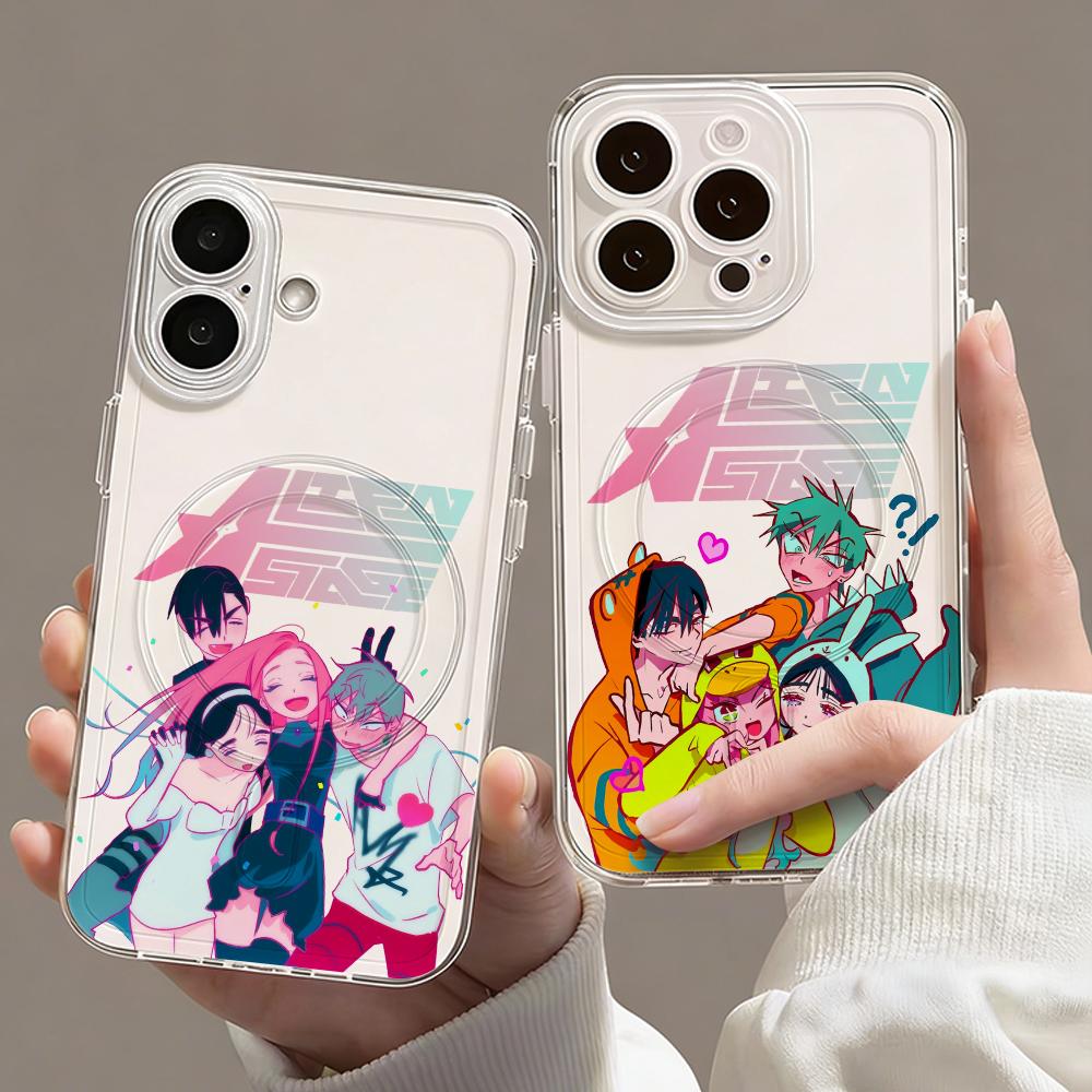 Phone Cases Anime - جراب هاتف أنيمي A-Alien Stage شفاف
