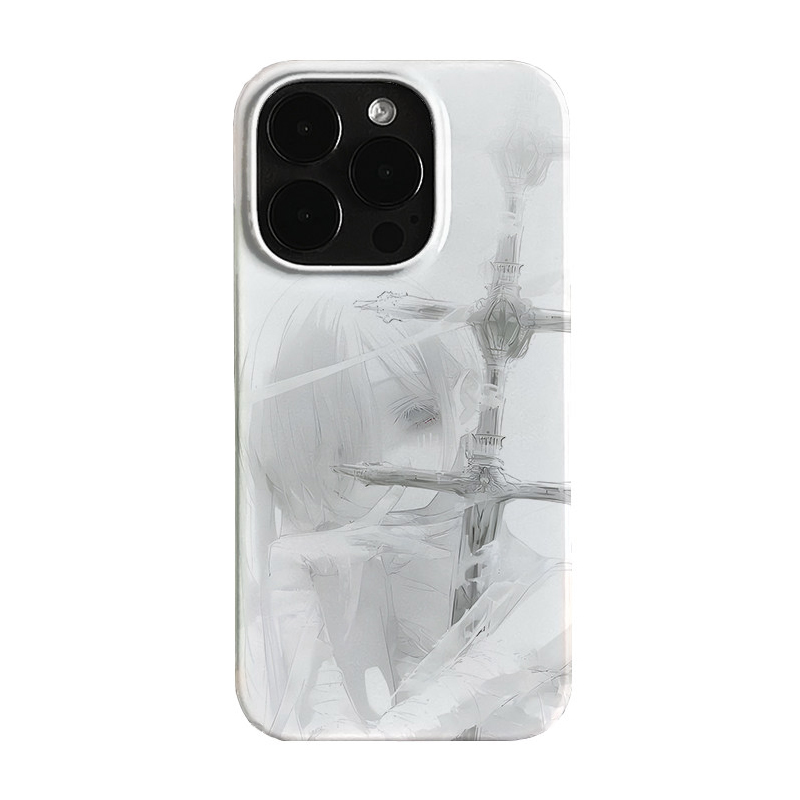 Phone Cases Girls - جراب هاتف سيليكون مقاوم للصدمات بتصميم
