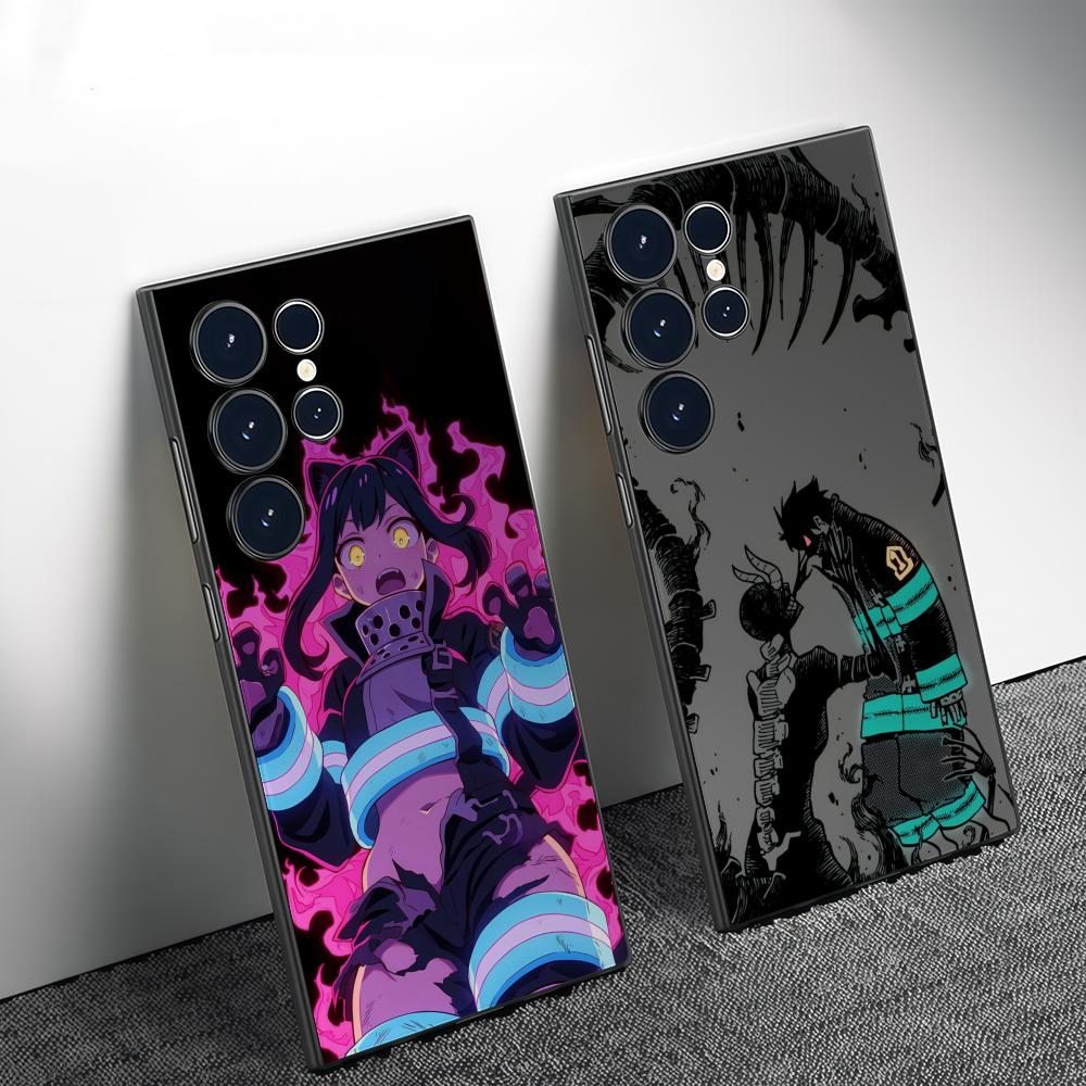 Phone Cases Galaxy S24 - حافظة هاتف أنيمي F-Fire Force لهواتف