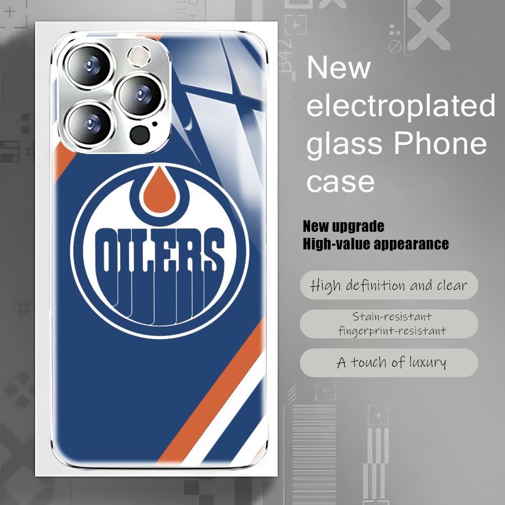 Phone Cases Edmonton - حافظة هاتف FASHION Edmonton O-Oilers لهواتف
