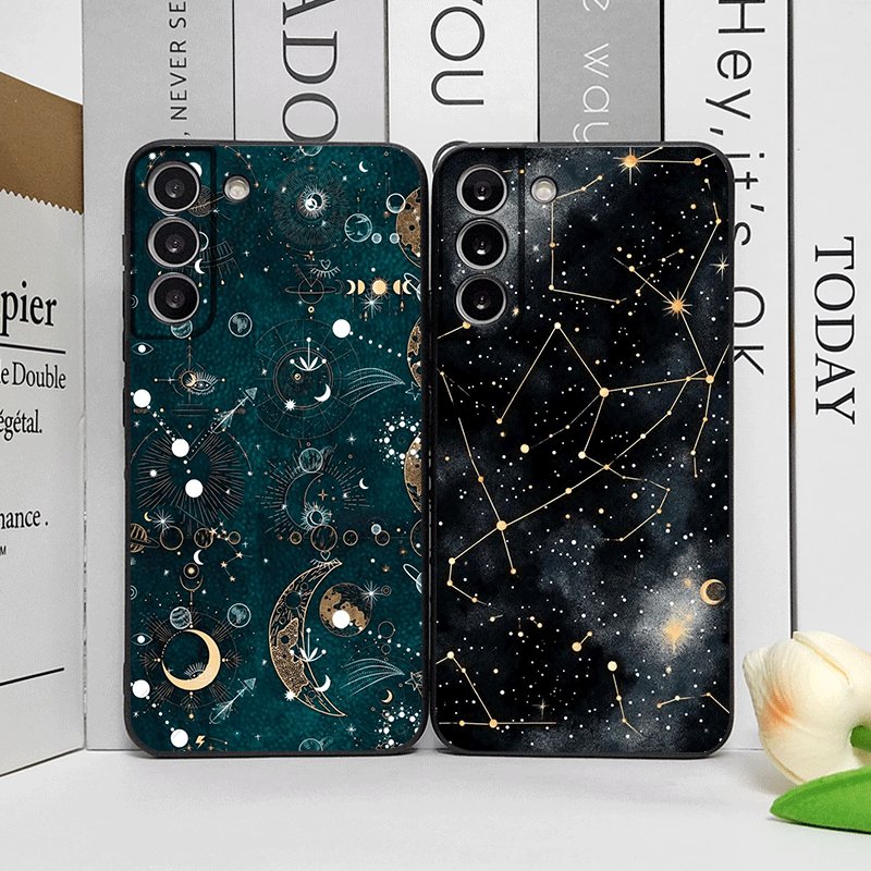 Phone Cases Oppo - غطاء هاتف بنمط السماء المرصعة بالنجوم
