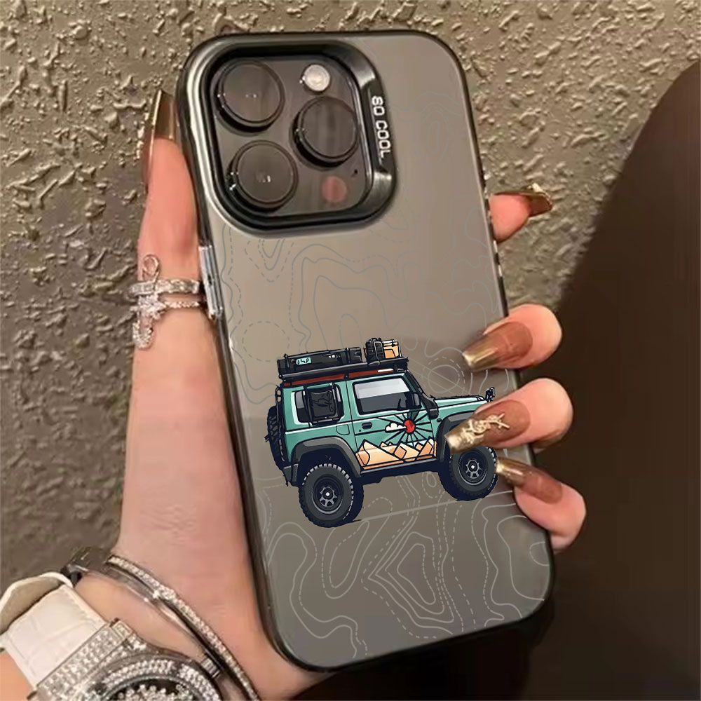 Phone Cases Mous - جراب هاتف بتصميم سيارة بسيط لهواتف