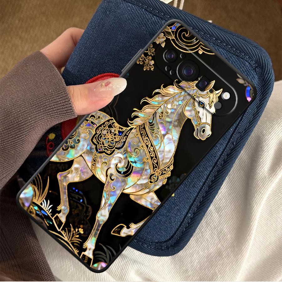 Phone Cases Google Pixel 7 - غطاء هاتف Lucky Horse Funda لهواتف