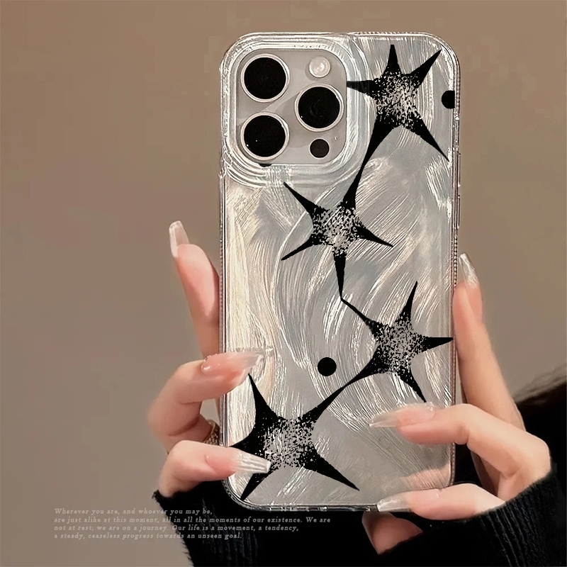 Phone Cases Mous - غطاء هاتف بنمط النجمة اللامعة العصري