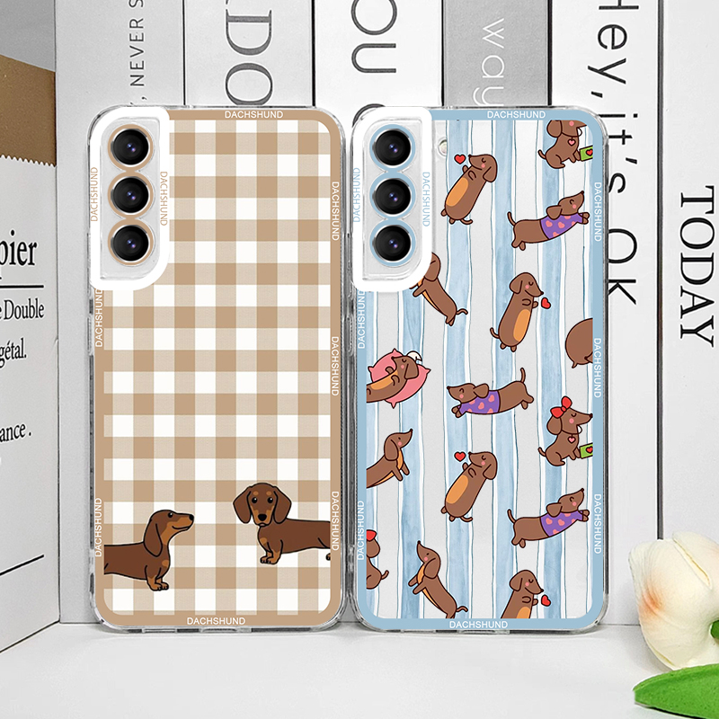 Phone Cases Cute - غطاء هاتف لطيف بتصميم كلب النقانق