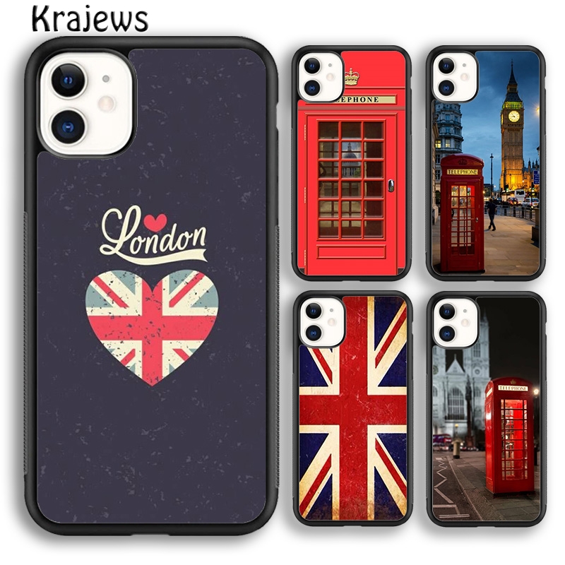 Phone Cases London - صندوق الهاتف لندن الاتحاد جاك آيفون