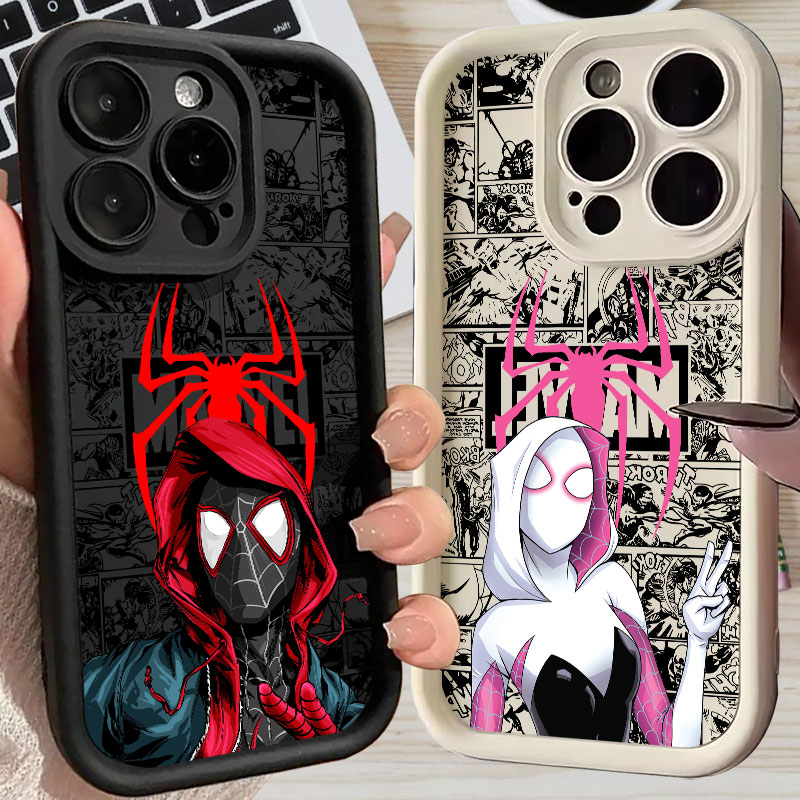 غطاء هاتف سبايدرمان مايلز مورا - مراجعة Phone Cases Apple وسعره