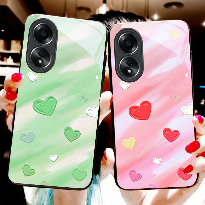 جراب هاتف زجاجي بتصميم فني بسي - مراجعة Phone Cases Oppo وسعره