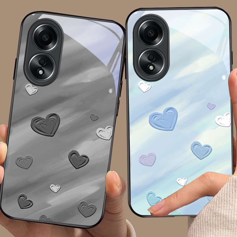 جراب هاتف زجاجي بتصميم فني بسي - مراجعة Phone Cases Oppo وسعره