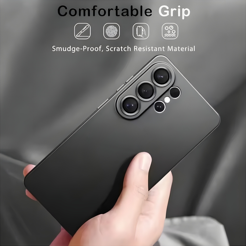 غطاء حماية ناعم أسود مقاوم للص - مراجعة Phone Cases Galaxy S24 وسعره