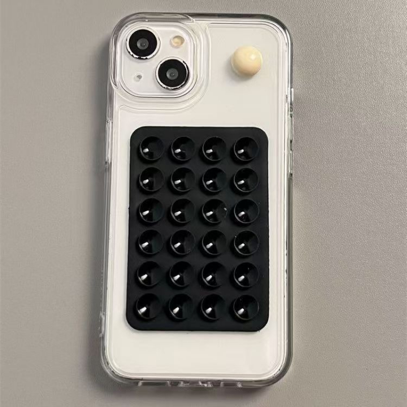 حامل هاتف سيليكون لاصق بقاعدة  - مراجعة Phone Cases Apple وسعره