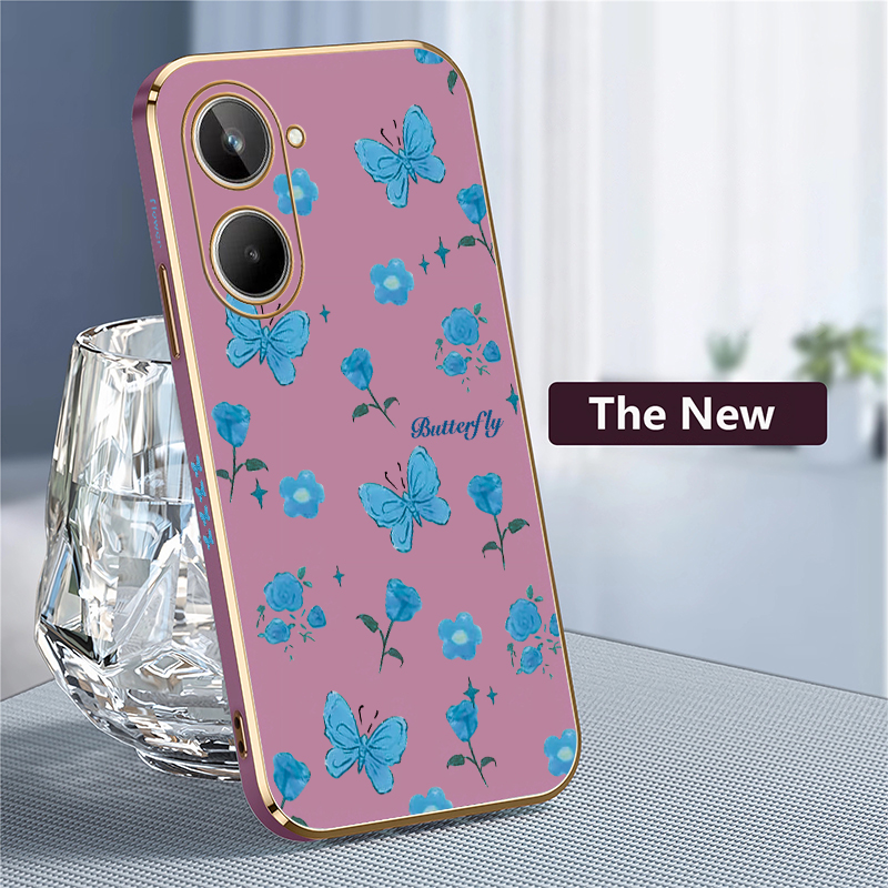 غطاء هاتف مطبوع عليه زهور وفرا - مراجعة Phone Cases Oppo وسعره