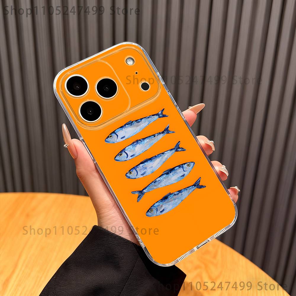 غطاء هاتف بتصميم السردين المعل - مراجعة Phone Cases You Can Customize وسعره