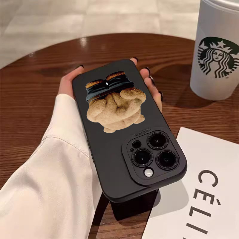 مضحك كول الدب سيليكون جراب هات - مراجعة Phone Cases Rugged وسعره