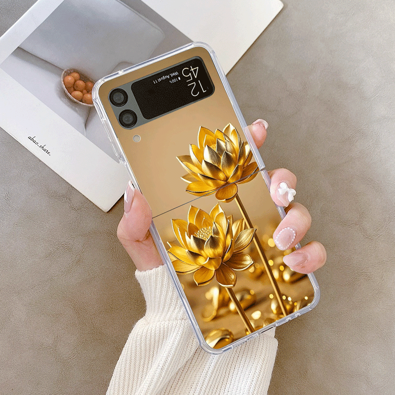 الإبداعية الذهبي لوتس زهرة نمط - مراجعة Phone Cases Z Fold 6 وسعره
