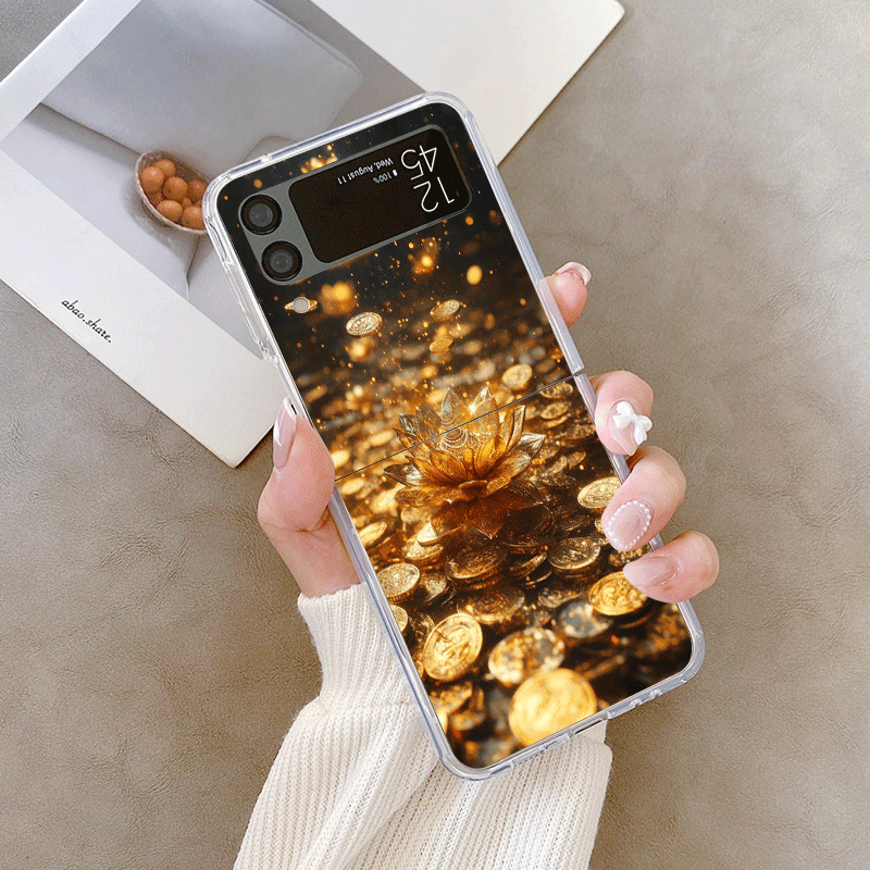 الإبداعية الذهبي لوتس زهرة نمط - مراجعة Phone Cases Z Fold 6 وسعره