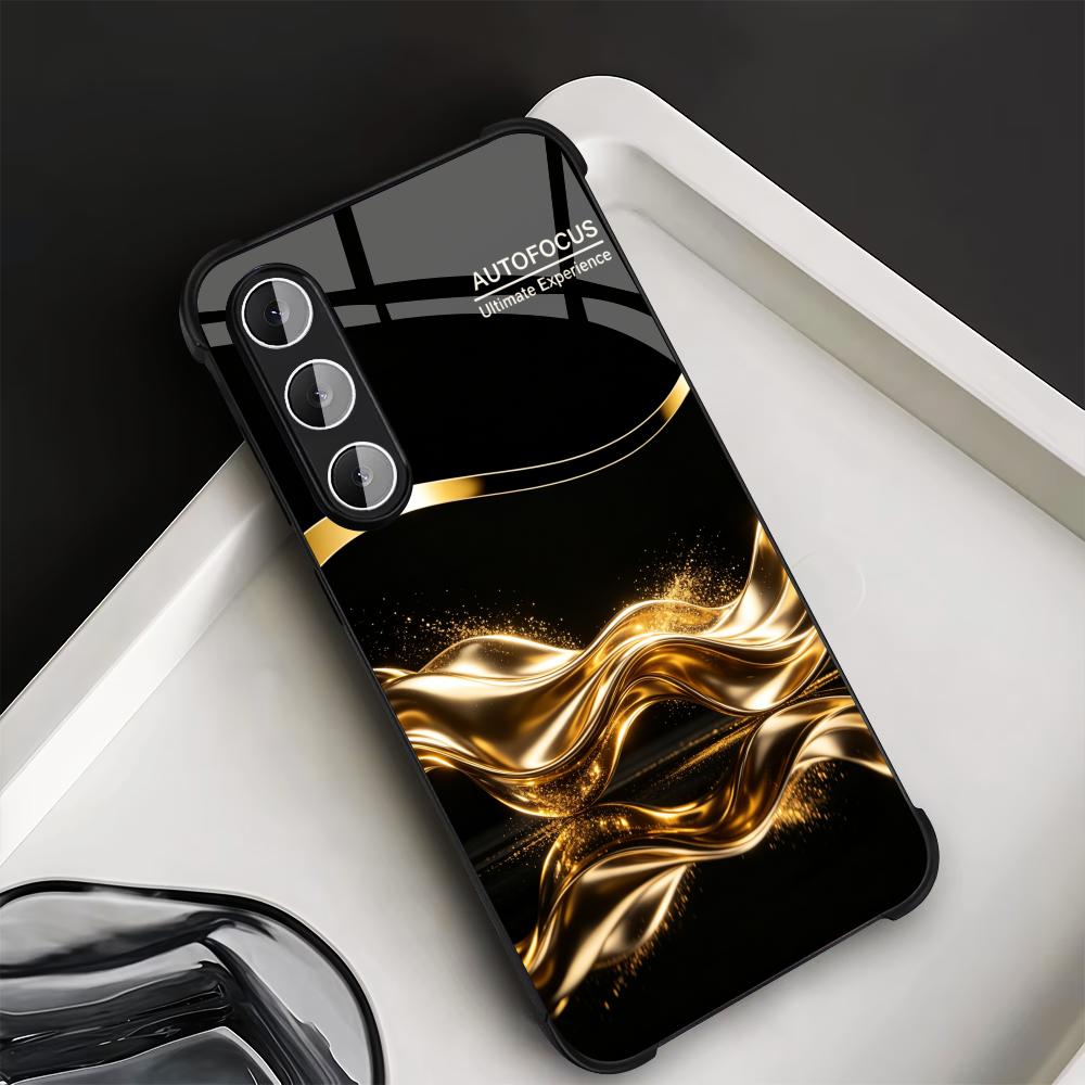جراب هاتف فاخر ذهبي معدني للأع - مراجعة Phone Cases Quad Lock وسعره