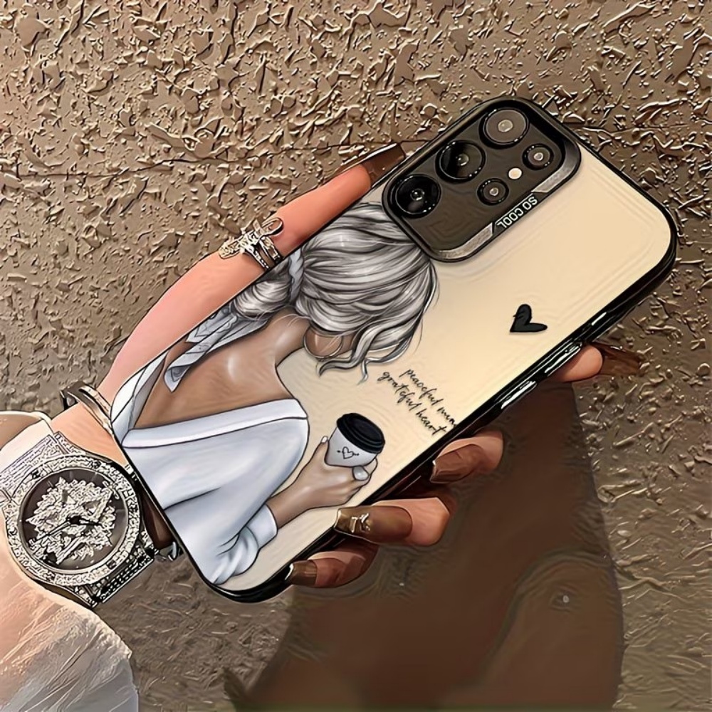 غطاء هاتف مطبوع عليه 'فتاة هاد - مراجعة Phone Cases Girls وسعره