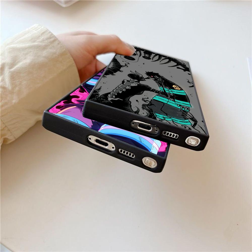 حافظة هاتف أنيمي F-Fire Force  - مراجعة Phone Cases Galaxy S24 وسعره