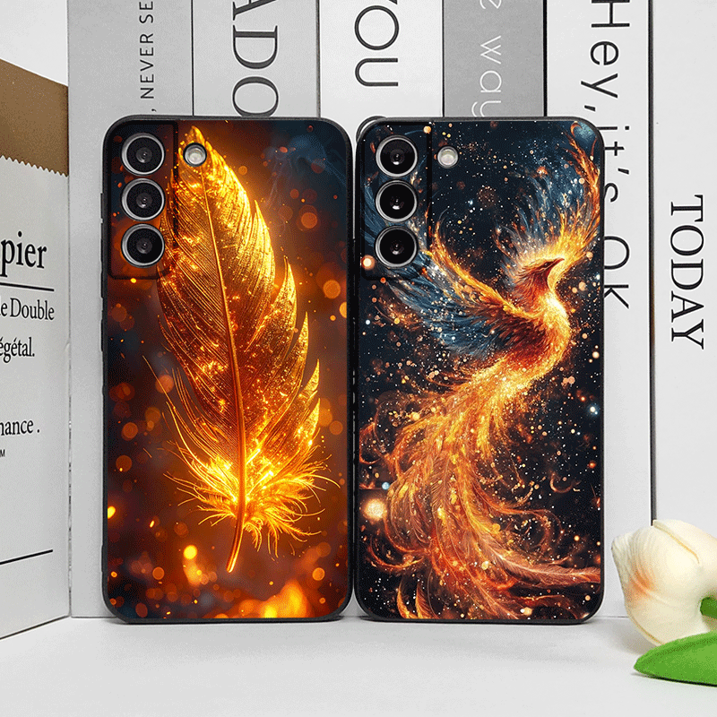 غطاء هاتف فاخر بنمط ريشة العنق - مراجعة Phone Cases Google Pixel 7 وسعره