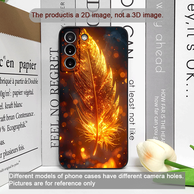 غطاء هاتف فاخر بنمط ريشة العنق - مراجعة Phone Cases Google Pixel 7 وسعره