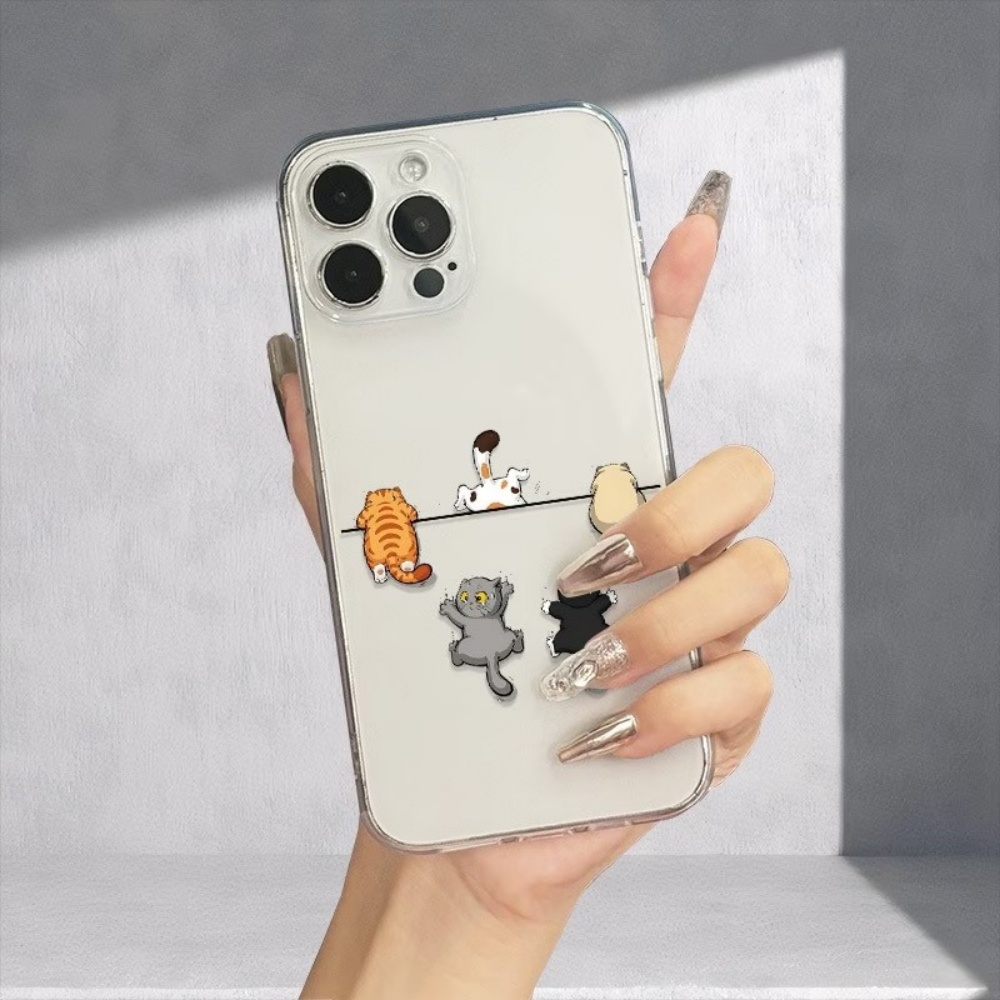 غطاء هاتف بنمط خمسة قطط لطيفة  - مراجعة Phone Cases Mous وسعره