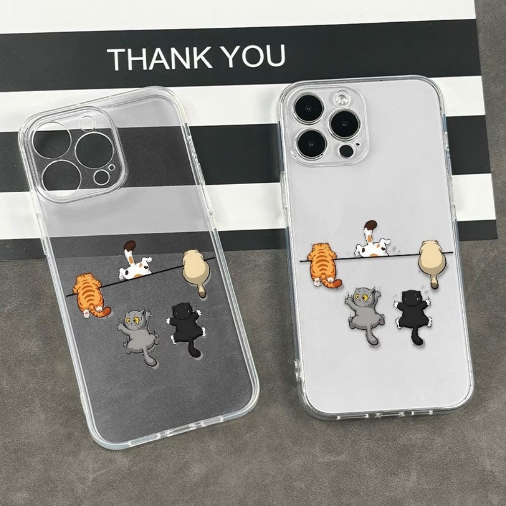 غطاء هاتف بنمط خمسة قطط لطيفة  - مراجعة Phone Cases Mous وسعره