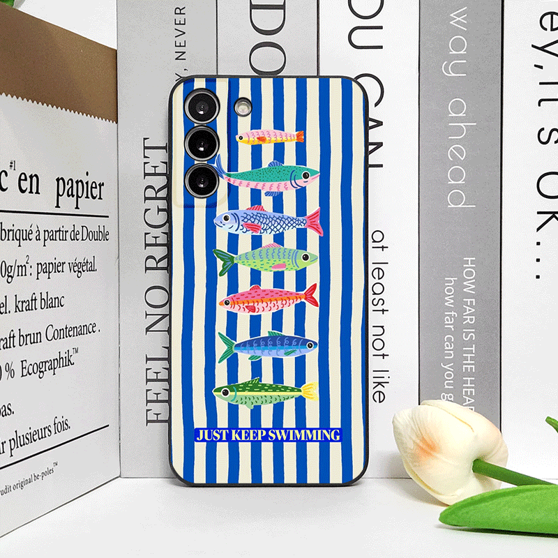 غطاء هاتف لطيف بنمط مخطط على ش - مراجعة Phone Cases Cute وسعره
