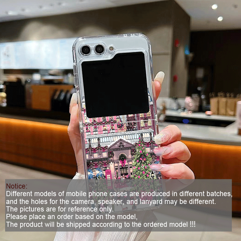 المبنى الريفية مشهد الثلوج عيد - مراجعة Phone Cases Z Fold 6 وسعره