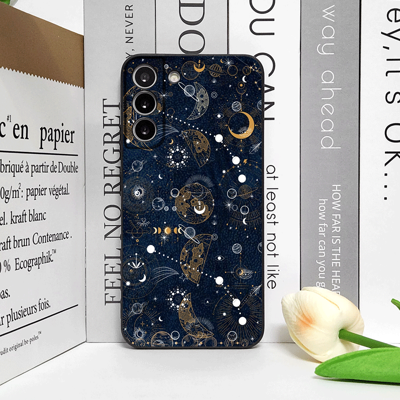غطاء هاتف بنمط السماء المرصعة  - مراجعة Phone Cases Oppo وسعره