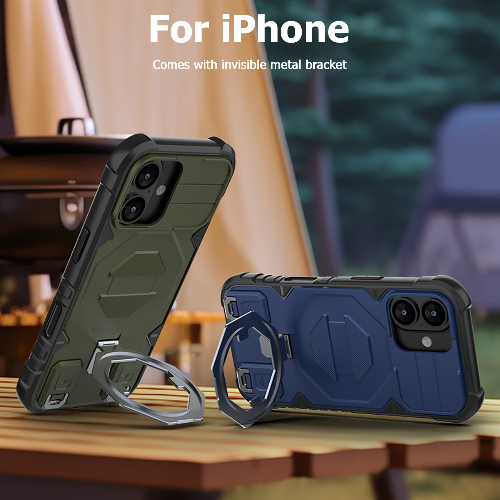 حافظة هاتف مغناطيسية بحلقة وحا - مراجعة Phone Cases With Magnet وسعره