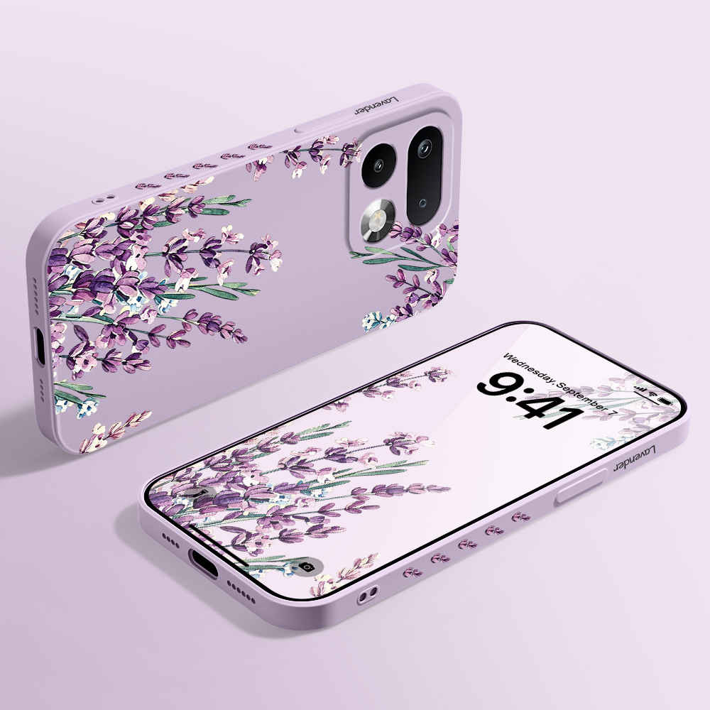 غطاء هاتف بتصميم أغصان اللافند - مراجعة Phone Cases Oppo وسعره
