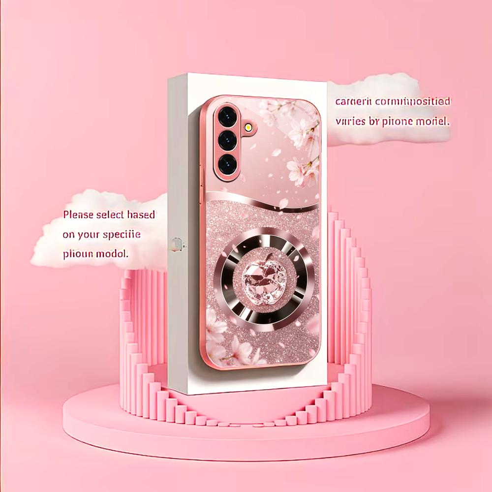 جراب هاتف بتصميم زهرة التفاح ا - مراجعة Phone Cases Quad Lock وسعره