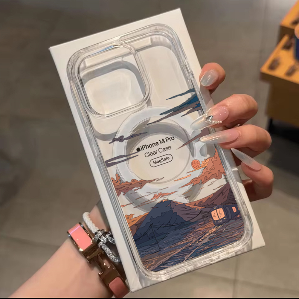 جراب هاتف عصري بنمط غروب الشمس - مراجعة Phone Cases Mous وسعره