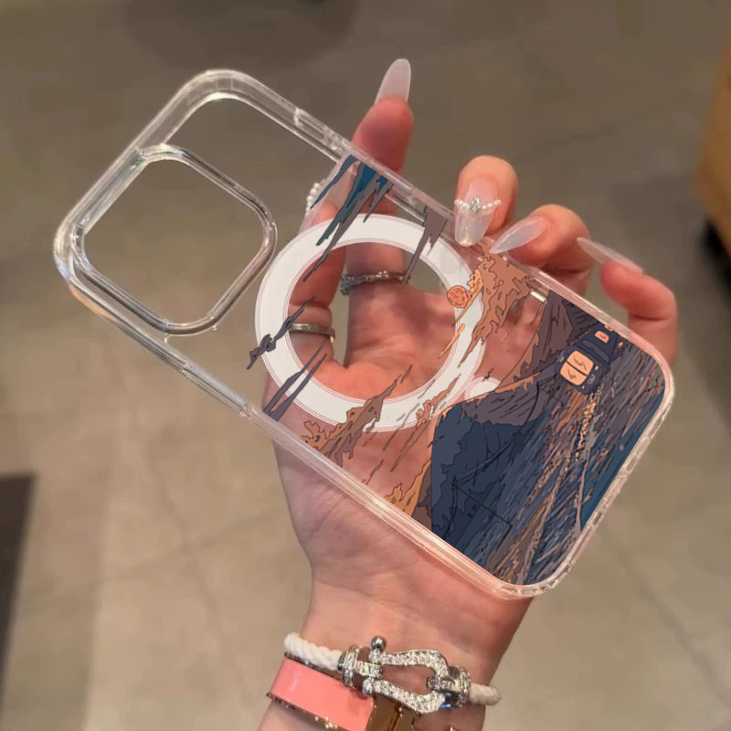 جراب هاتف عصري بنمط غروب الشمس - مراجعة Phone Cases Mous وسعره