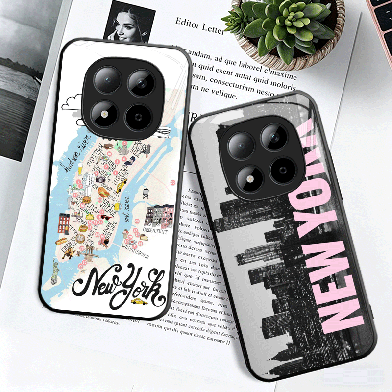 غطاء هاتف زجاجي بتصميم مدينة ن - مراجعة Phone Cases York وسعره