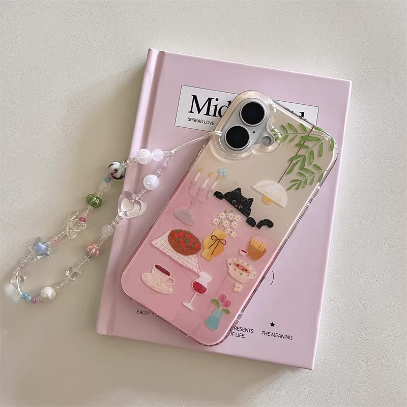 جراب هاتف بتصميم قطة سوداء صغي - مراجعة Phone Cases Girls وسعره