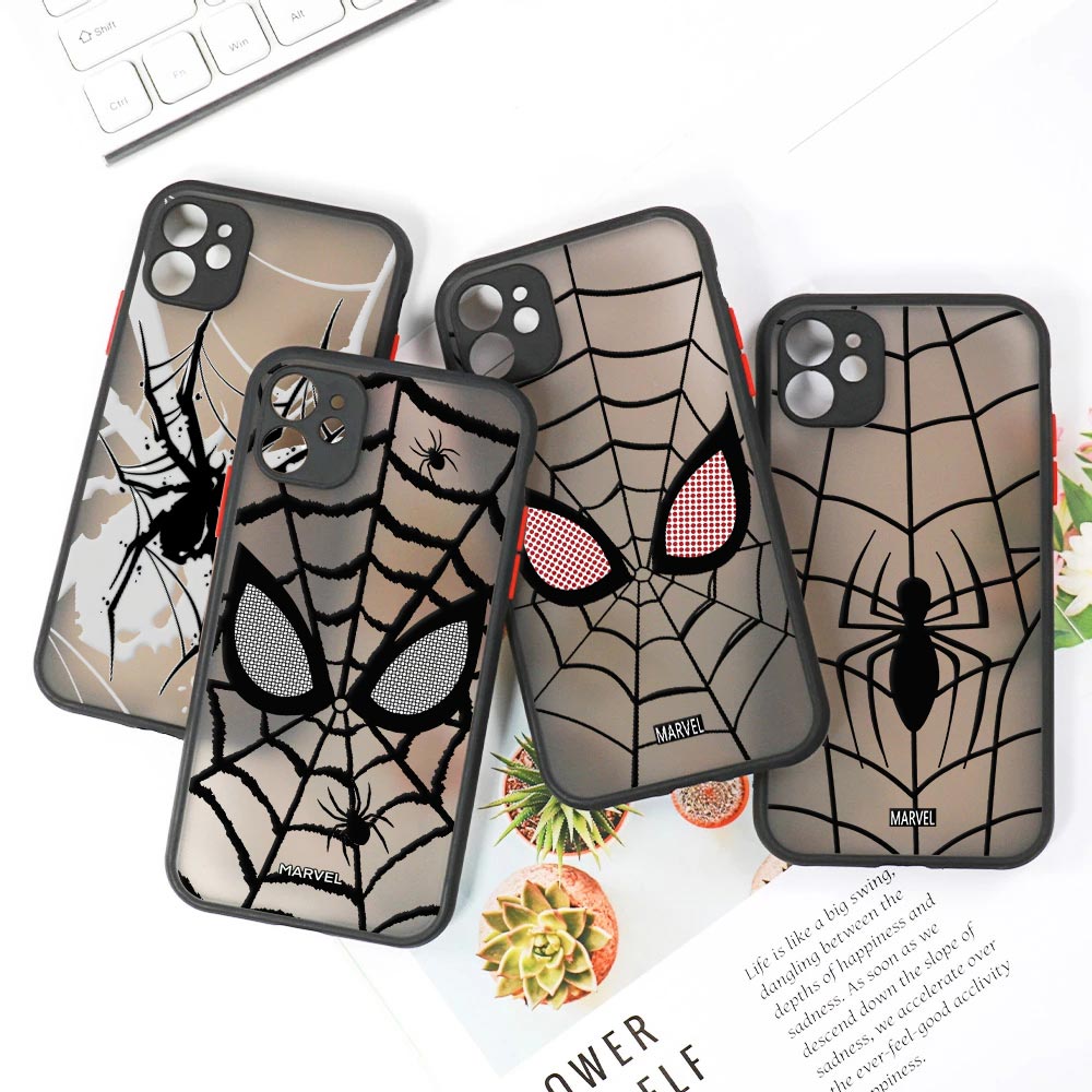 جراب مارفل سبايدرمان شفاف غير  - مراجعة Phone Cases Rugged وسعره