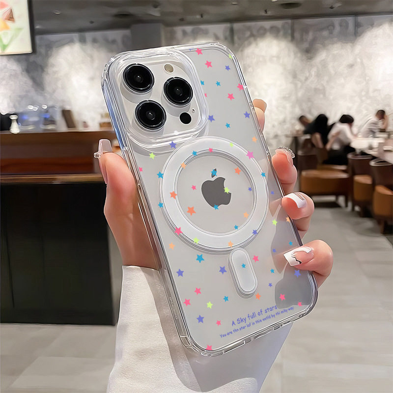 غطاء هاتف بنمط النجوم الصغيرة  - مراجعة Phone Cases With Magnet وسعره
