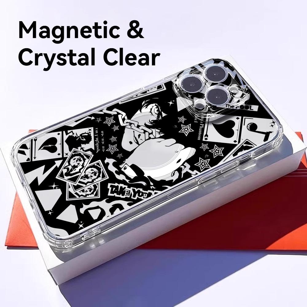 غطاء هاتف مغناطيسي شفاف بتصميم - مراجعة Phone Cases Apple وسعره
