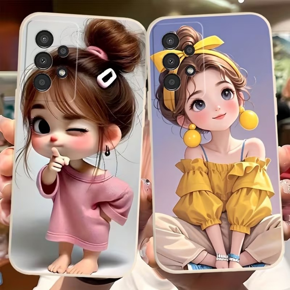 غطاء هاتف بتصميم فتاة كرتونية  - مراجعة Phone Cases Girls وسعره
