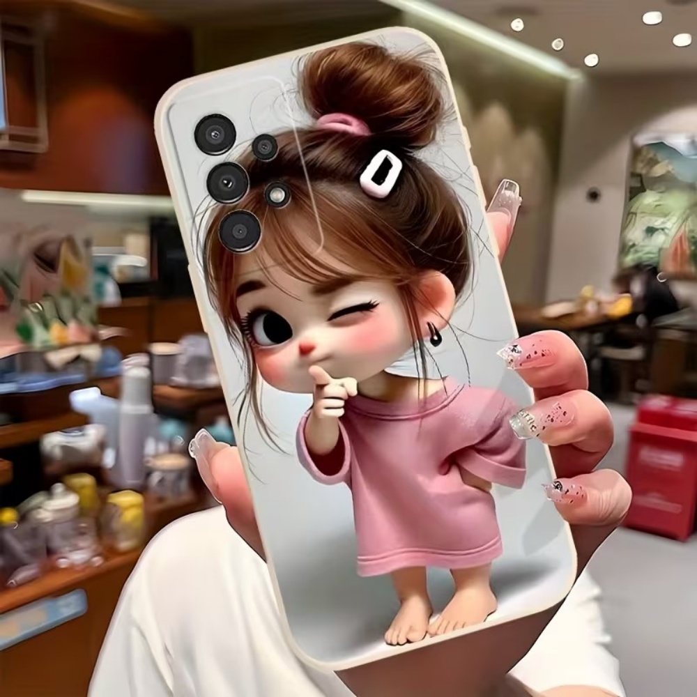 غطاء هاتف بتصميم فتاة كرتونية  - مراجعة Phone Cases Girls وسعره
